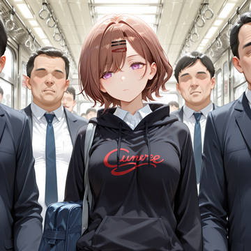 集団痴漢電車 －樋口円香－