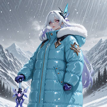 Skirk in snowy mountains 15