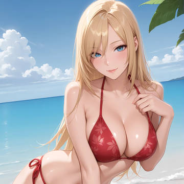 金髪ちゃん / Blonde woman.