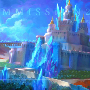 【COMMISSION】Crystal Castle