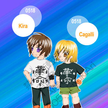 双子ちゃんおたおめ！（革命的なTシャツを添えて）
