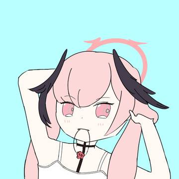 髪を結ぶ下江コハル