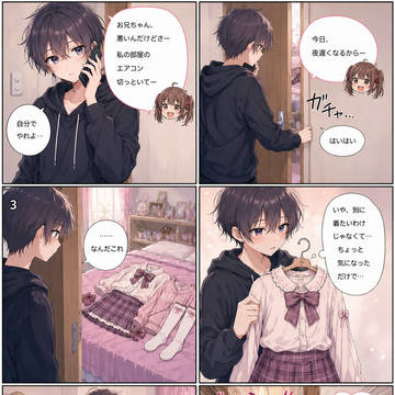 [漫画]妹の策略