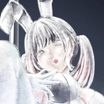 凍結ウサギ