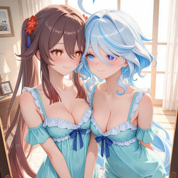 芙宁娜&胡桃