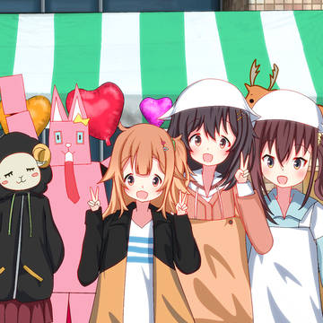 大学祭の模擬店。