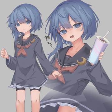 私服水無月ちゃん
