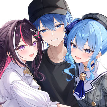AZKi and Suisei meet Me
