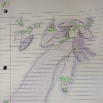 Jezebel levitating
