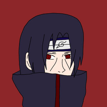 old itachi drawing