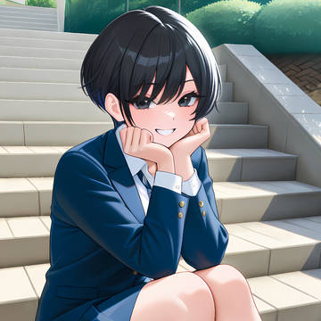 ボーイッシュちゃんのハイソックス