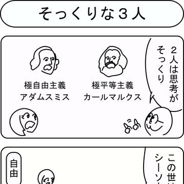 そっくりな３人
