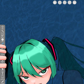 視線に溺れて