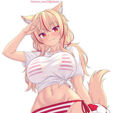 Tiffy Ready for Beach~~