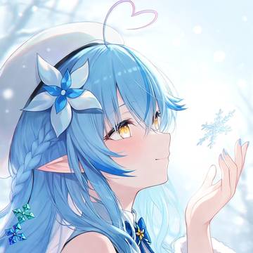 雪とハーフエルフ
