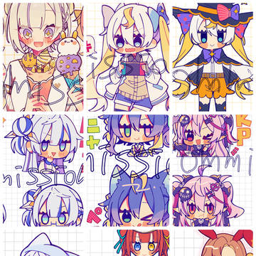 描かせていただいたものたち3