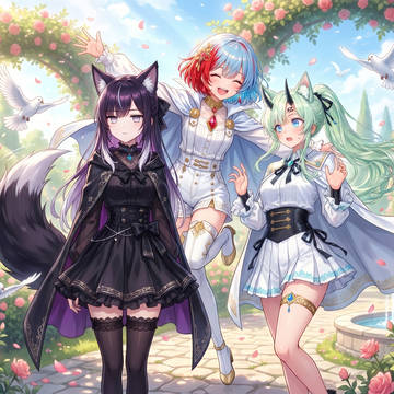 仲良し3人