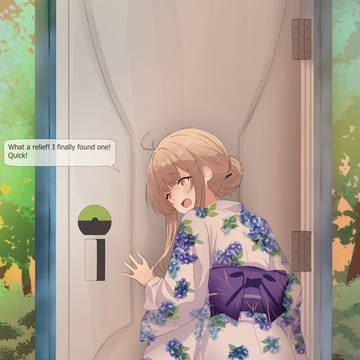 Mahiru's portable accident
