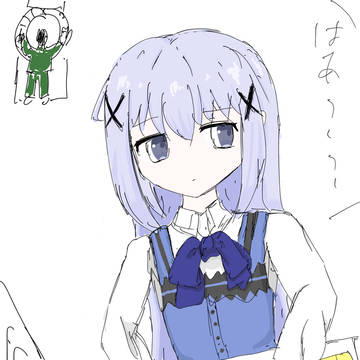 隣が台蹴りしててなんだかぼくらは悲しくなるチノちゃん