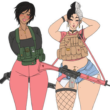 More gun girls