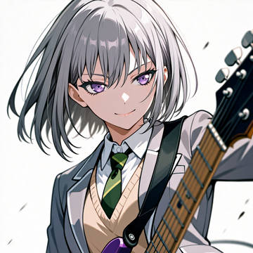 羽丘のギター女子