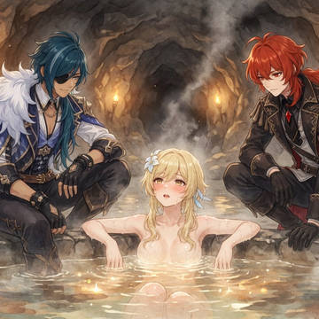 Lumine, Diluc & Kaeya 2