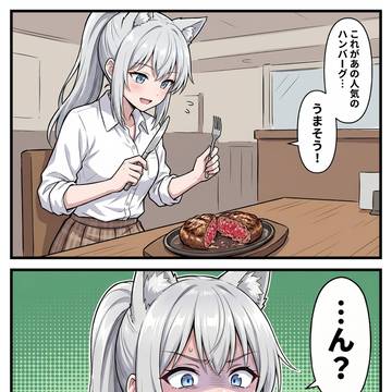 話題の半生ハンバーグ