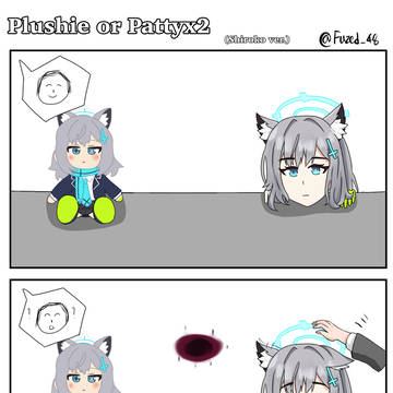 Plushie or Pattyx2 Shiroko ver.