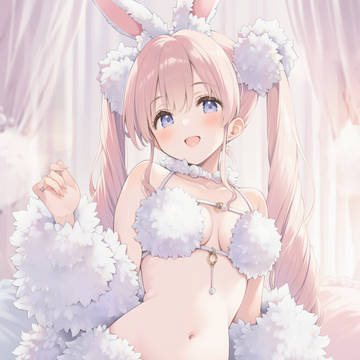 ふわもこバニーさん