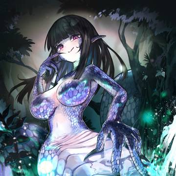 ラミアの女の子