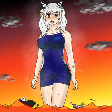 大怪獣ウマ娘ミラ子大進撃