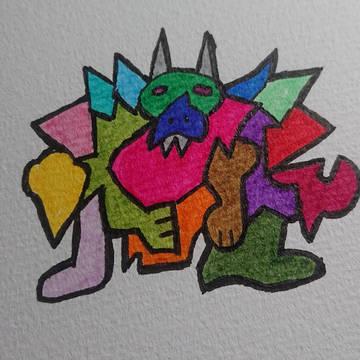 謎の絵
