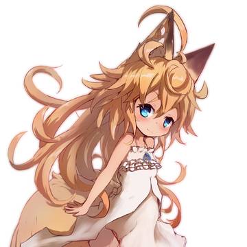 キツネの手直し