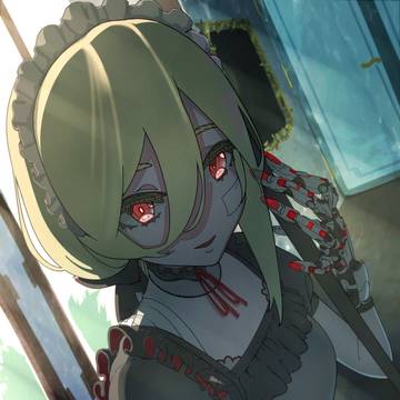 黒いメイド服