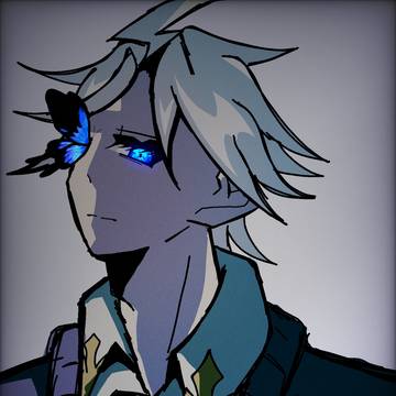 垣間見える