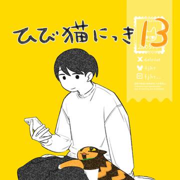ひび猫にっき13+本日発売