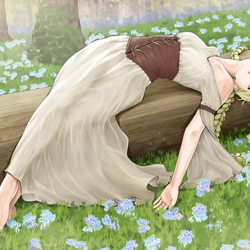 Renah and bluebells