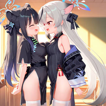 春原ココナ and 春原シュン(幼女)