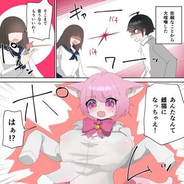 【Skeb】男性の雌獣人化