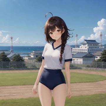 時雨ちゃん体操服ブルマ版