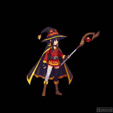 Megumin Sprite Concept