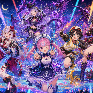 【もしも】2期生×モンハン擬人化合同ライブ!