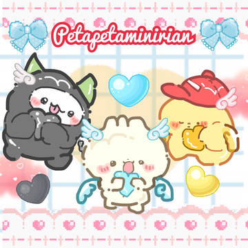 キャラ大2024エントリーキャラを描く企画 ぺたみに