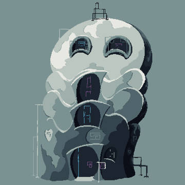 Little Guy House, Video Game Art
