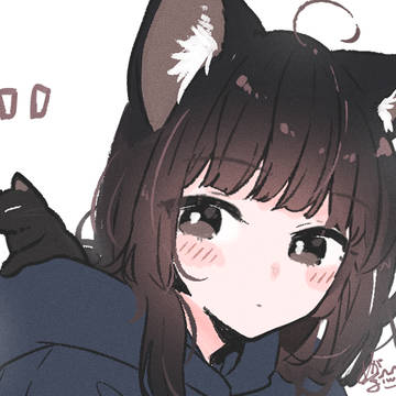 黒猫ちゃんイラストまとめ