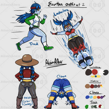 More outfits for Eartha :D