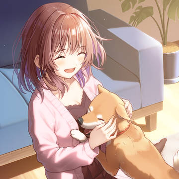 うちの子と柴犬