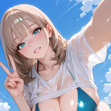 ギャルと一緒に海入らない?