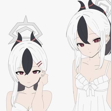 鬼方カヨコ 白ワンピース