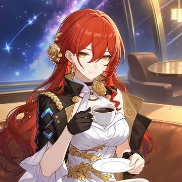 Himeko coffee time ☕